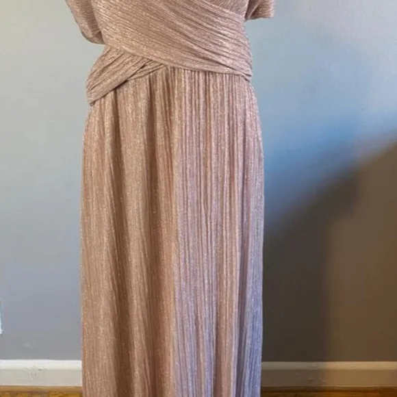 INTERMIX PINK TINA LUREX CUTO DRESS - Picture 17 of 17